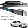 YUBOZDZQ Retractable Center Console Tesla USB Hub Fast Charger for 2021 2022 2023 Tesla Model 3/Y USB Hub Charger Multiport Retractable Hub Docking Station with Sliding Cover Waterproof #1