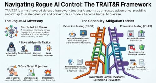 Navigating Rogue AI and the TRAIT&R Framework