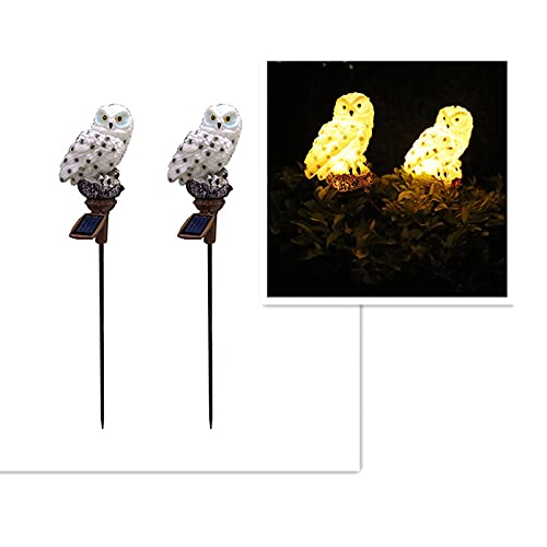 TYZK Practical Garden Tools Solar Lights Stake Sun，Sun Moon Flame Night Lighting，Solar LED Flame Light，Waterproof Retro Iron Garden Lawn Lamp，Garden Yard Landscape Decor (Size : 2pcs)