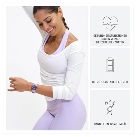 Garmin Lily 2 modische Smartwatch für Frauen