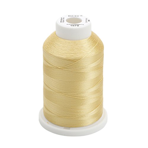 Hilo Rayon Sulky 40wt 2 hilos 1500 yd Dorado miniatura 1