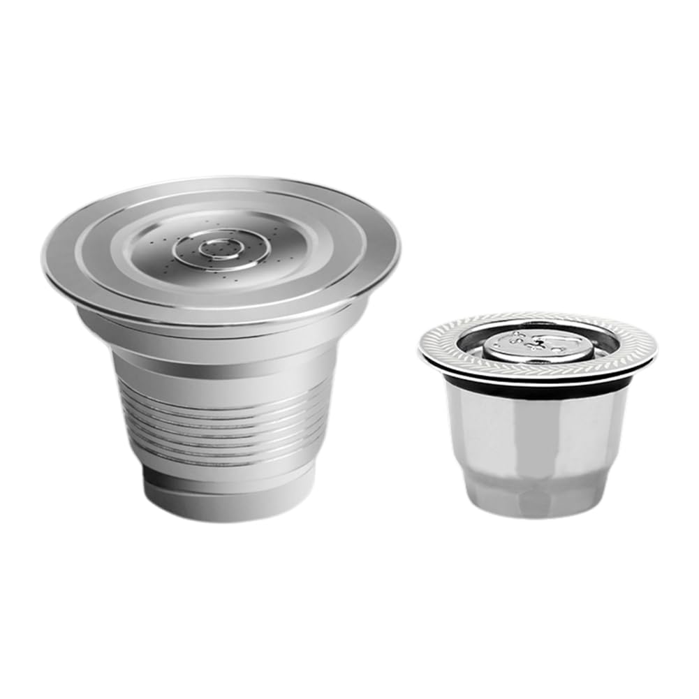 Koolenry As Shown Reusable For Lor Coffee Maker Stainless Steel Filters Coffee Capsule For Lm8012 Machine