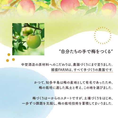 中埜酒造 國盛 無濾過梅酒 知多 720ml の商品画像 4