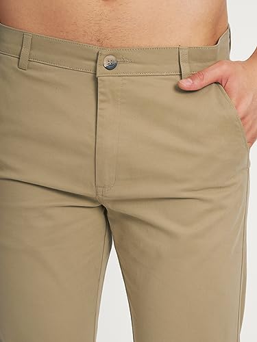 Image of KARGEENS Men Kargeens Men's Cotton Slim Fit Casual Chinos Trousers for Men Stylish
