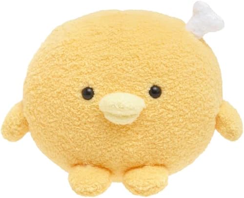 サンエックス チキップダンサーズ 「もっと知りたいチキップダンサーズ」 おすわりぬいぐるみ ほねチキン MF79801