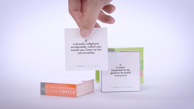 Amazon.com: TableTopics Family Conversation Pack for Parent Child