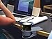 Gray Desk Table Edge Clamp Cup Holder for Office - Place Water Glass, Coffee Mug, Beverage, Phone