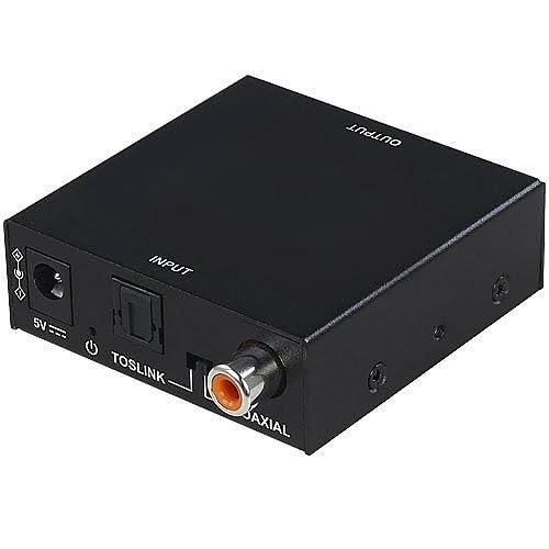 0E-HDMICONVA Audio Converter, Digital to Analog, S/PDIF to RCA and 3.5mm, 24-bit Processing