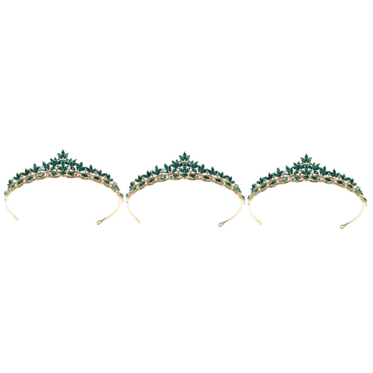 FRCOLOR 3 Tocados de Novia para Boda Diadema con de Imitación para Fiesta de Bodas.