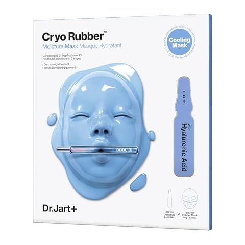 Dr.Jart+ Cryo Rubber Face Mask with Moisturizing Hyaluronic Acid | Korean Skin Care, 1 Pack Cover