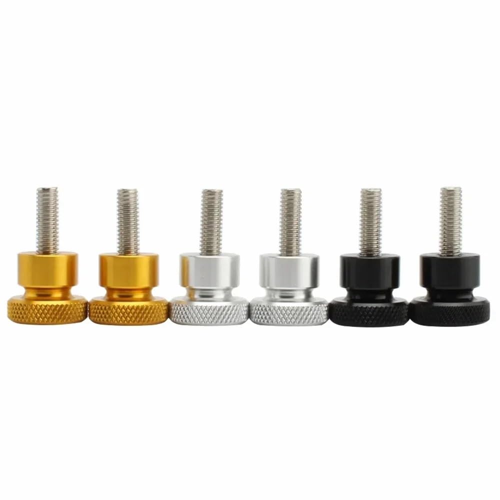 Części motocyklowe pasujące do śrub siedzenia Triumph Quick Release(Black)
