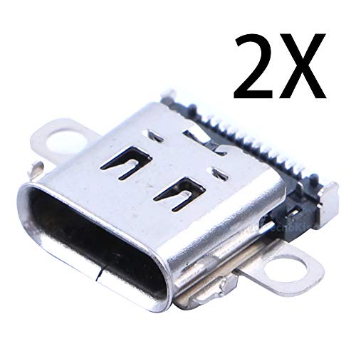 2x Charging Connector for Nintendo Switch Lite USB Type-C replacement dock port