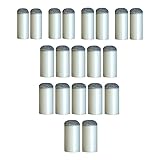 Bank Shot Billiards Set of 20 Assorted Slip On Pool Cue Tips 7 Sizes
