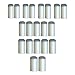 Bank Shot Billiards Set of 20 Assorted Slip On Pool Cue Tips 7 Sizes