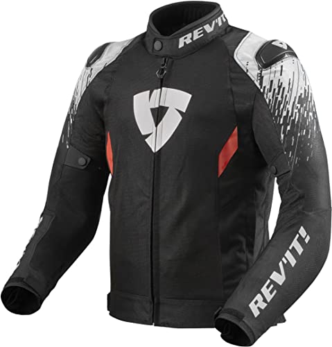 Veste textile moto Revit Quantum 2 Air noir blanc taille S