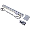 Linear Scale High Precision 1um 5micron for DRO Encoder Optical Grating Glass Ruler Lathe Milling Machine for Lathe Milling EDM Maschine(1 500MM)