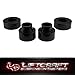 Liftcraft - Fits 1999-2004 Jeep Grand Cherokee WJ Lift Kit 2.5 Inch Front 2 Inch Rear High-Crystalline NON-COMPRESSION Delrin Spring Spacers | Jeep Leveling Kit 4x2 4x4