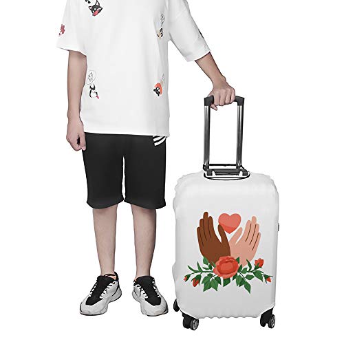 Housse de valise anti-rayures extensible pour protéger vos bagages - 4