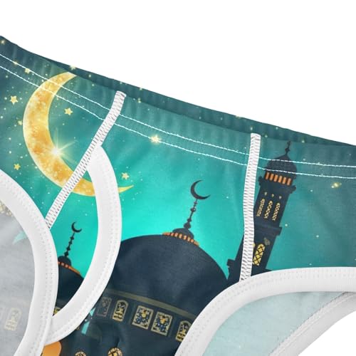 ODAWA Night Teal Toddler Boy Briefs, Toddler Underwear Boys 2T4