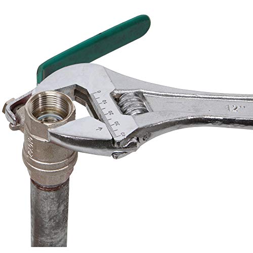 Clé à molette 30,5 cm forgée en acier au chrome vanadium haute résistance - 3