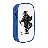 ペンケース 和風 武士 超カッコいい 最強 侍 剣道 大容量 二層 筆箱 筆入れ 学生 子供 児童 筆袋 小物収納 多機能 男の子 女の子 小学生 中学生 文房具 高校生 大学生 社会人用 シンプル かわいいプレゼント