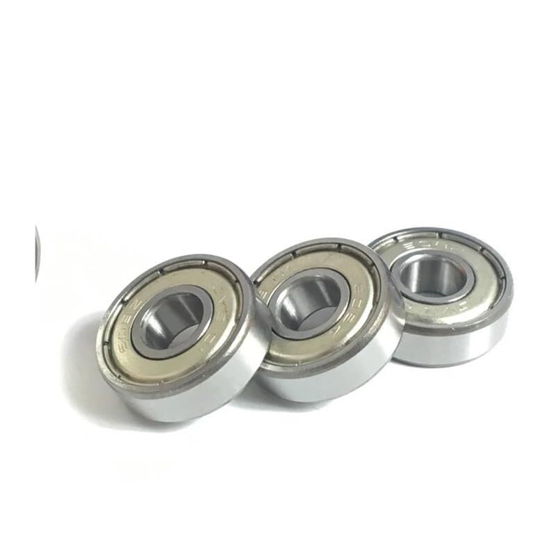 Rodamientos, 10 Uds mr105zz 604zz 606zz 608zz 623zz 624zz 625zz 626zz 635zz 685zz 698zz Rueda de polea con brida rodamiento rígido bolas (625zz),Durabilidad mejorada(F626zz)