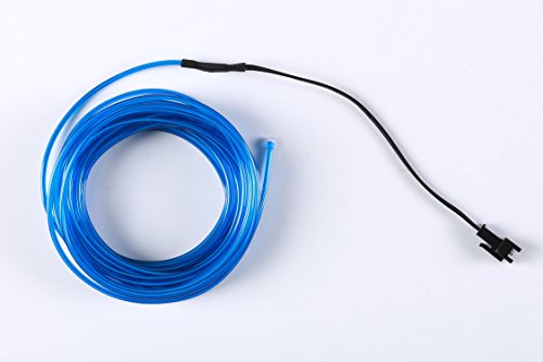 Câble de rallonge bleu 2m pour câblage cosplay sur prise cigare 12V
