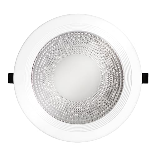 Luminária De Embutir Downlight Spot Led Cob 28w Luz Quente