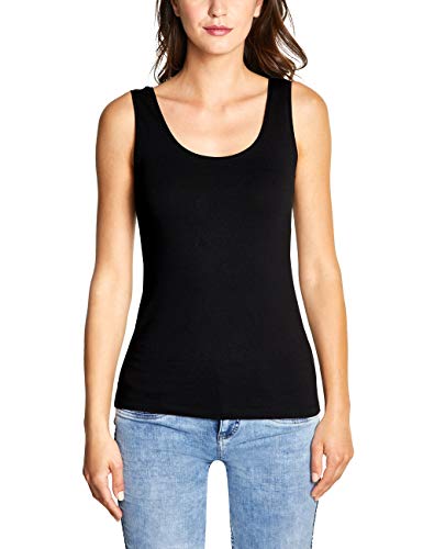 Preisvergleich Produktbild Street One Damen Anni Tank Top, Schwarz (Black 10001), 42