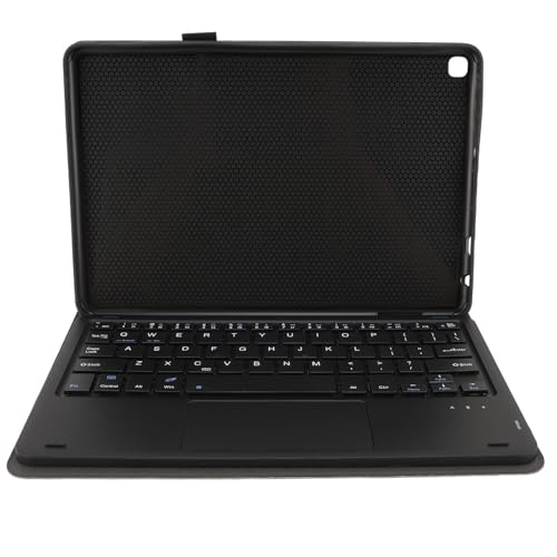 Case with Keyboard for Fire HD 10 10 Plus 2021 2023 10.1 Inch, Tablet Cover with Detachable Keyboard, Keyboard with Touchpad, 100° 110° 120° Adjustable Viewing Angle