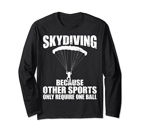 Gift Skydiving Art For Men Women Skydive Parachute Skydiver Manga Larga