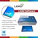 LAMU Photo Organizer 500GB SSD - Digital Picture Manager for Windows - Software Included to Easily Organize Your Photos and Videos - Digital Photo Storage - 500 GB (Sky Blue)