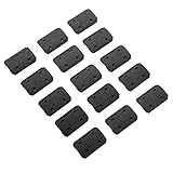 Polymer, Lightweight, Two Type, M1OK Enhanced Rails Protection Coverage (15 Pieces) - Black