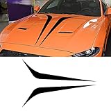 LANZMYAN 39.4''x7.3'' Vinyl Car Hood Stripes Sticker,Racing Stripes for...