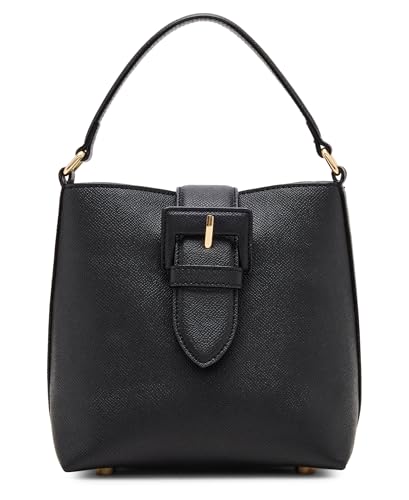 Anne Klein Grand Sac Hobo Noir avec Pochette Assortie