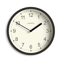 Orologio Da Parete Jones Clocks Spin - 20cm Rosso Moderno Per Cucina - Foto 3