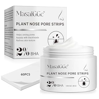 Maschera Punti Neri Rimozione, Crema Punti Neri, Rimuove i Punti Neri da Viso e Naso, Con Acido Salicilico, Argilla Bianca Amazzonica, Aloe Vera,Pori Puliti,Pulizia Profonda,Idratazione,Tutta la Pelle