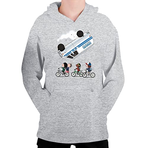 the Fan Tee Sudadera de NIÑOS NIÑAS Eleven D&D Friends Don´t Lie Letras Miedo Serie 0005 Talla XS