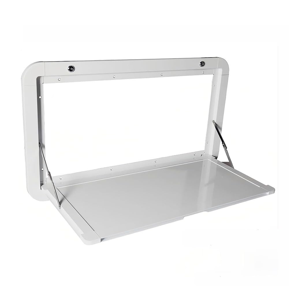 Table pliante murale en aluminium verrouillable pour camping-car