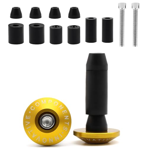 XJVSS 2 PCS Motorcycle Handlebar End Weights, 22mm 25mm Motorbike