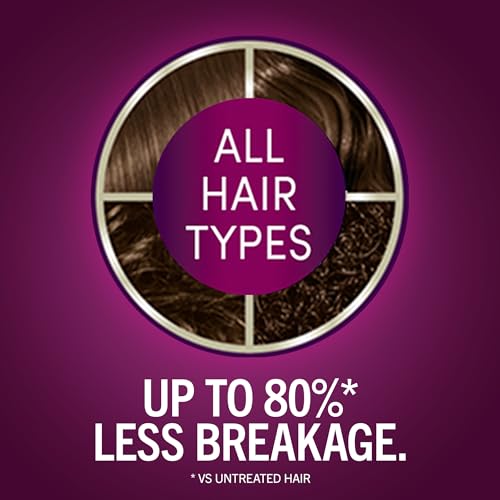 Schwarzkopf Keratin Permanent Hair Dye Cream, 6.64 Champagne Brown, Professional Quality Color for Up to 100% Gray Coverage, Bond Enforcing System