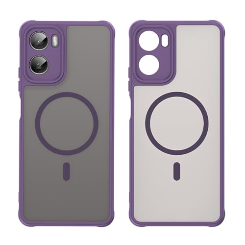 Image of Compatible with Motorola Moto G06 Power Case Cover,Compatible with MagSafe,Anti-Fall,Compatible with Motorola Moto G06 XT2535-1 XT2535-2 XT2535-14 Cell Protective Phone Case Purple