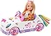 Produktbild Barbie-Serie Chelsea, Chelsea-Puppe mit Einhorn-Auto, Welpe und Aufklebern, mit Räder, Puppe Chelsea inklusive, Geschenk für Kinder, Spielzeug ab 3 Jahre,GXT41