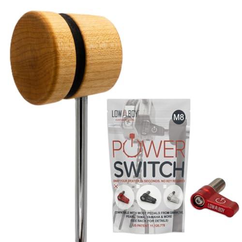 Lightweight Wood Low Boy Beater y M8 Red Power Switch miniatura 1