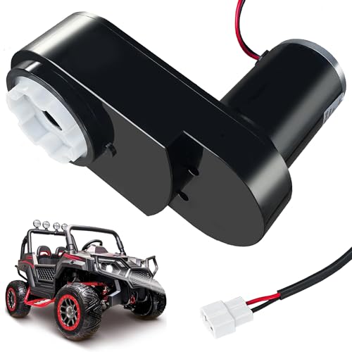 24 Volt High Torque Motor Gearbox for 4x4 Power Wheels, 24V Brushless Motor for Ride on Truck, Huffy Torex Parts, ATV, 2300RPM, 150W, 18V/20V, MY4845