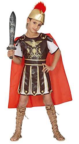 FIESTAS GUIRCA Disfraz de gladiador romano para niño de 7 a 9 años