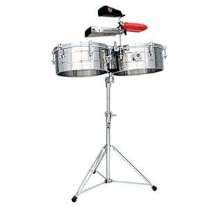 LP Latin Percussion Timbales Tito Puente 14'/15'