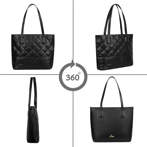 Image of Lavie Women's Colourblock Jossie Tote Bag | Tote Bag for Work | Ladies Purse | Stylish Shoulder Bag | Gift for Women