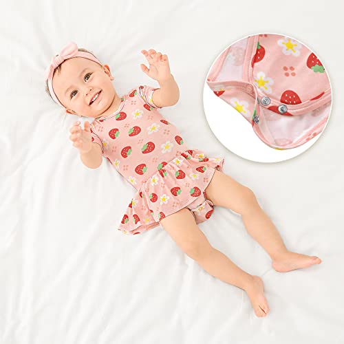 Baby Twirl Skirt Romper - Infant Girl Clothes 0-24 Months4