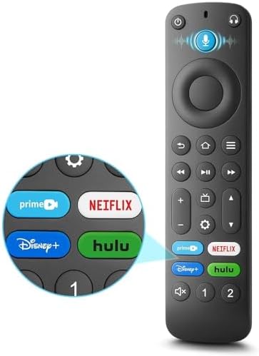 for Fire-Stick-Remote-Replacement,Voice TV Remote Control for Insignia ...